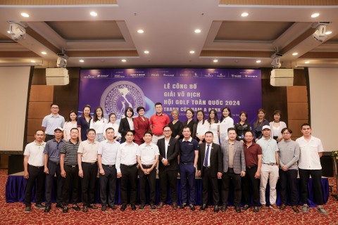 Hội Golf Thành phố Hà Nội xác nhận tham dự giải Vô địch các Hội Golf Toàn quốc 2024