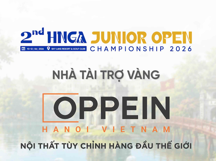 OPPEIN NTT Vàng của 2nd HNGA Junior Open Championship