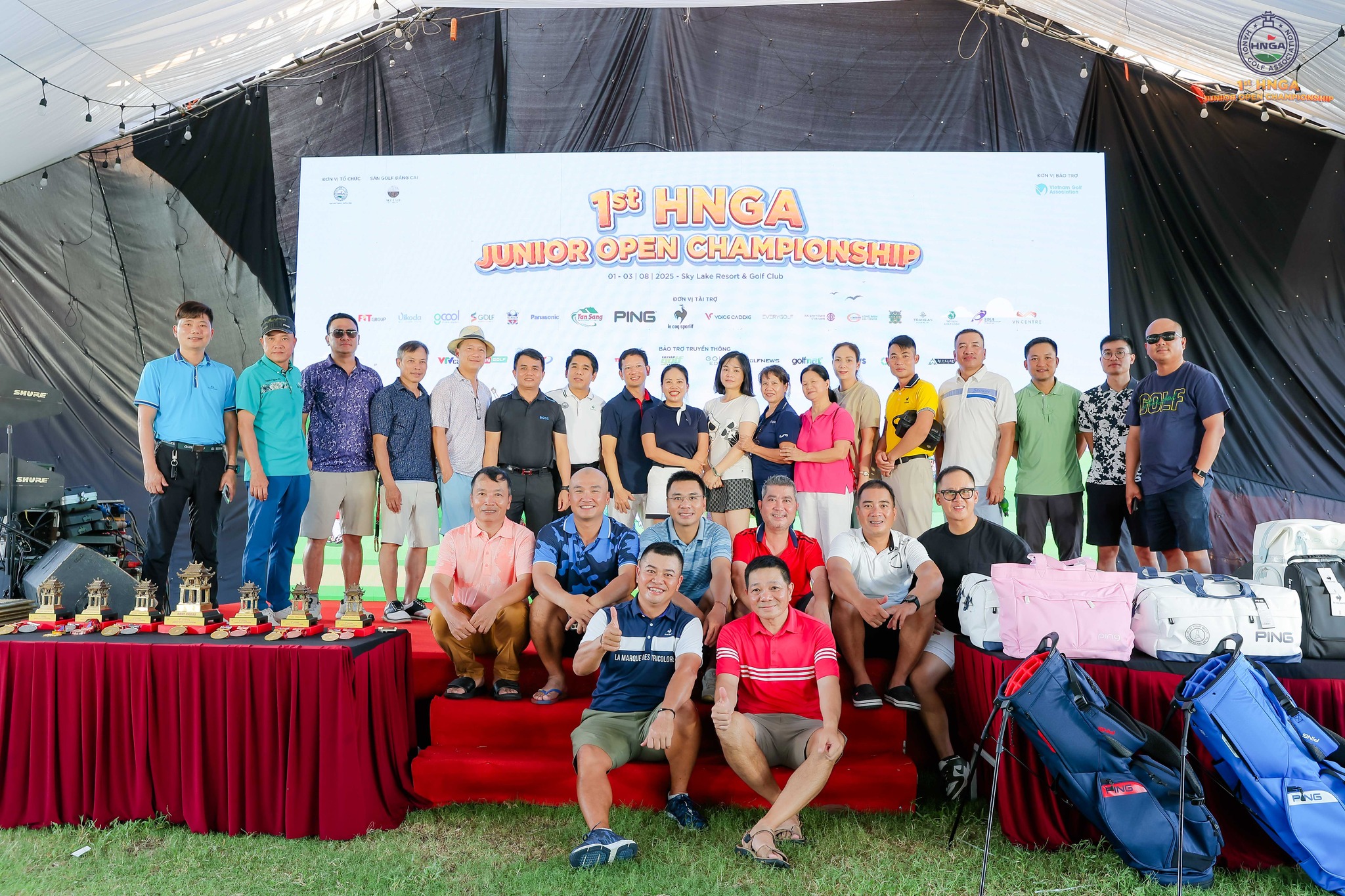 1ST HNGA JUNIOR OPEN CHAMPIONSHIP NHỮNG CON SỐ BIẾT NÓI VỀ MỘT GIẢI ĐẤU TRUYỀN CẢM HỨNG