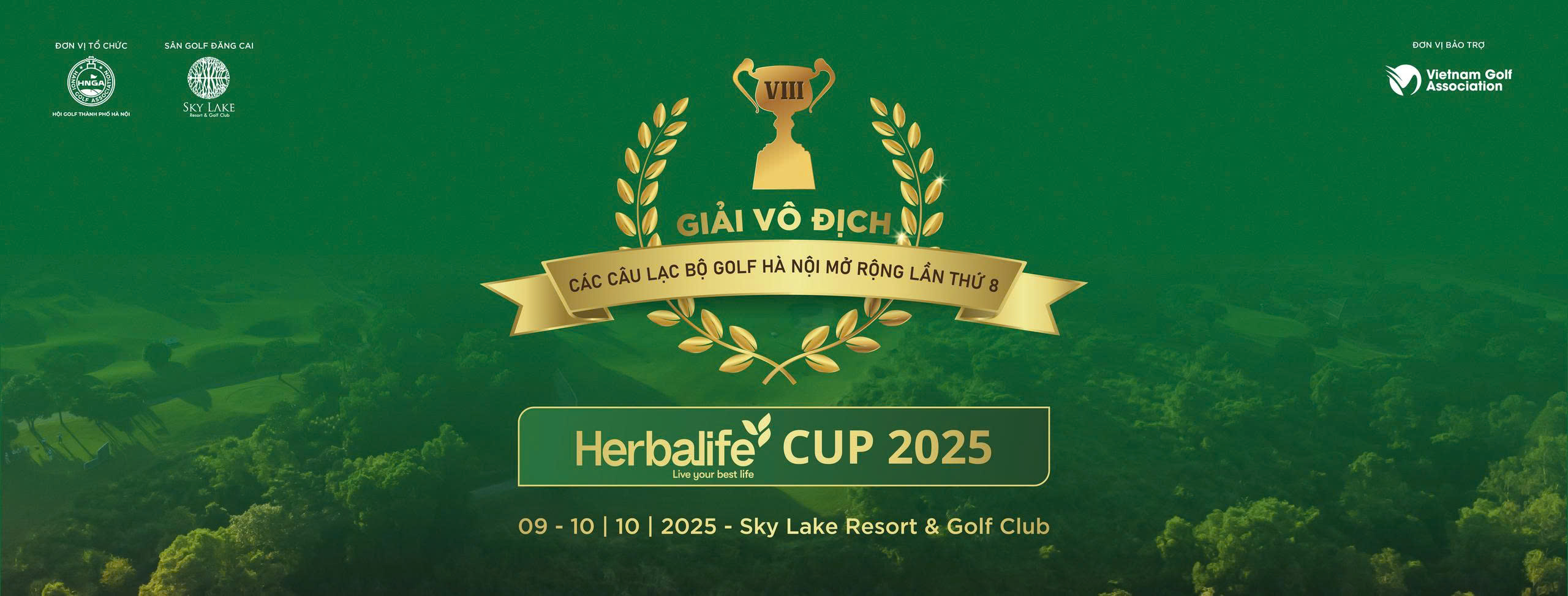 THÊM 4 CLB CHÍNH THỨC GIA NHẬP GIẢI VÔ ĐỊCH CÁC CLB GOLF HÀ NỘI MỞ RỘNG LẦN THỨ 8