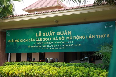 LỄ XUẤT QUÂN GIẢI VÔ ĐỊCH CÁC CLB GOLF HÀ NỘI MỞ RỘNG LẦN THỨ 8 HERBALIFE CUP 2025 