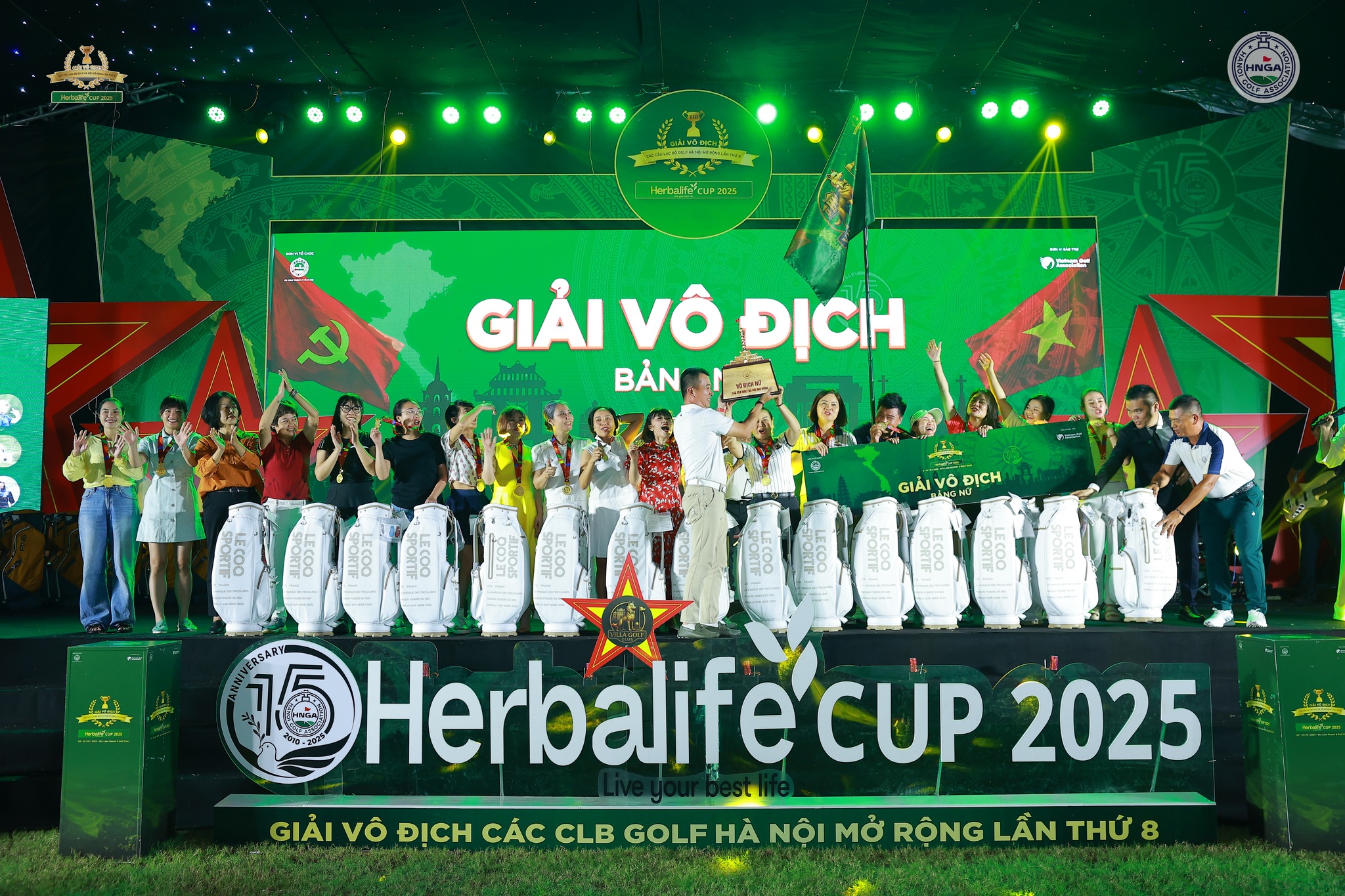 NHỮNG DẤU ẤN KHÔNG QUÊN TỪ GIẢI VÔ ĐỊCH CÁC CÂU LẠC BỘ GOLF HÀ NỘI MỞ RỘNG LẦN THỨ 8 HERBALIFE CUP 2025