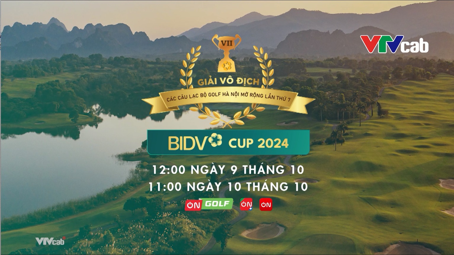 GIẢI VÔ ĐỊCH CÁC CLB GOLF HÀ NỘI MỞ RỘNG: TRUYỀN HÌNH TRỰC TIẾP DI ĐỘNG 36 HỐ BỞI ONGOLF