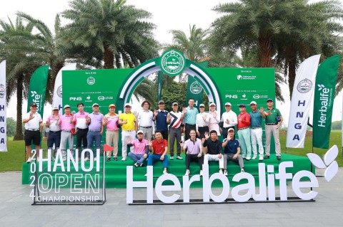 Nguyễn Hữu Quyết dẫn đầu Bảng Chuyên nghiệp trong ngày thi đấu đầu tiên Giải Golf Hà Nội Mở rộng - Herbalife Cup 2024