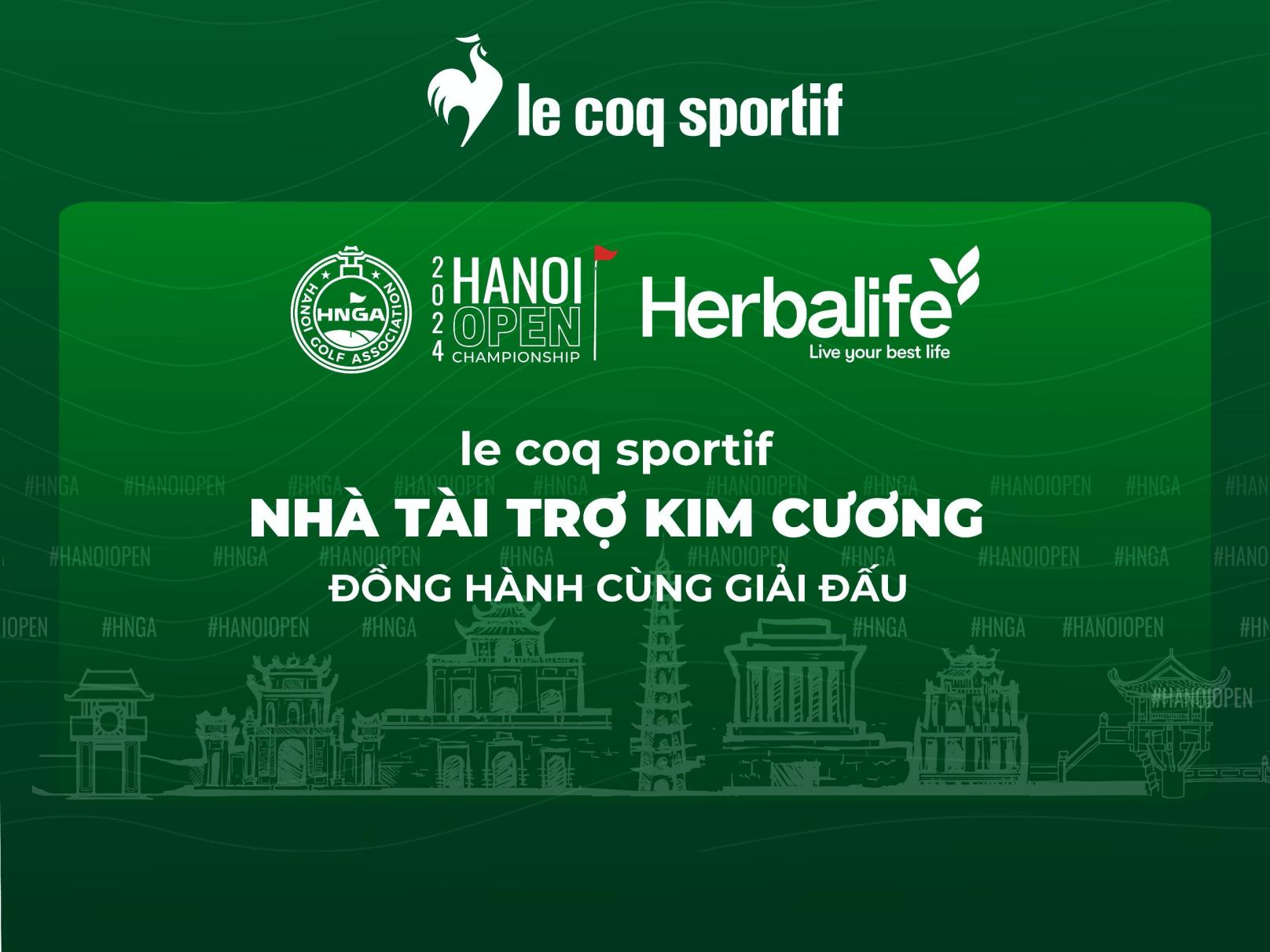 le coq sportif - Nâng tầm trải nghiệm và phong cách tại giải Golf Hà Nội mở rộng