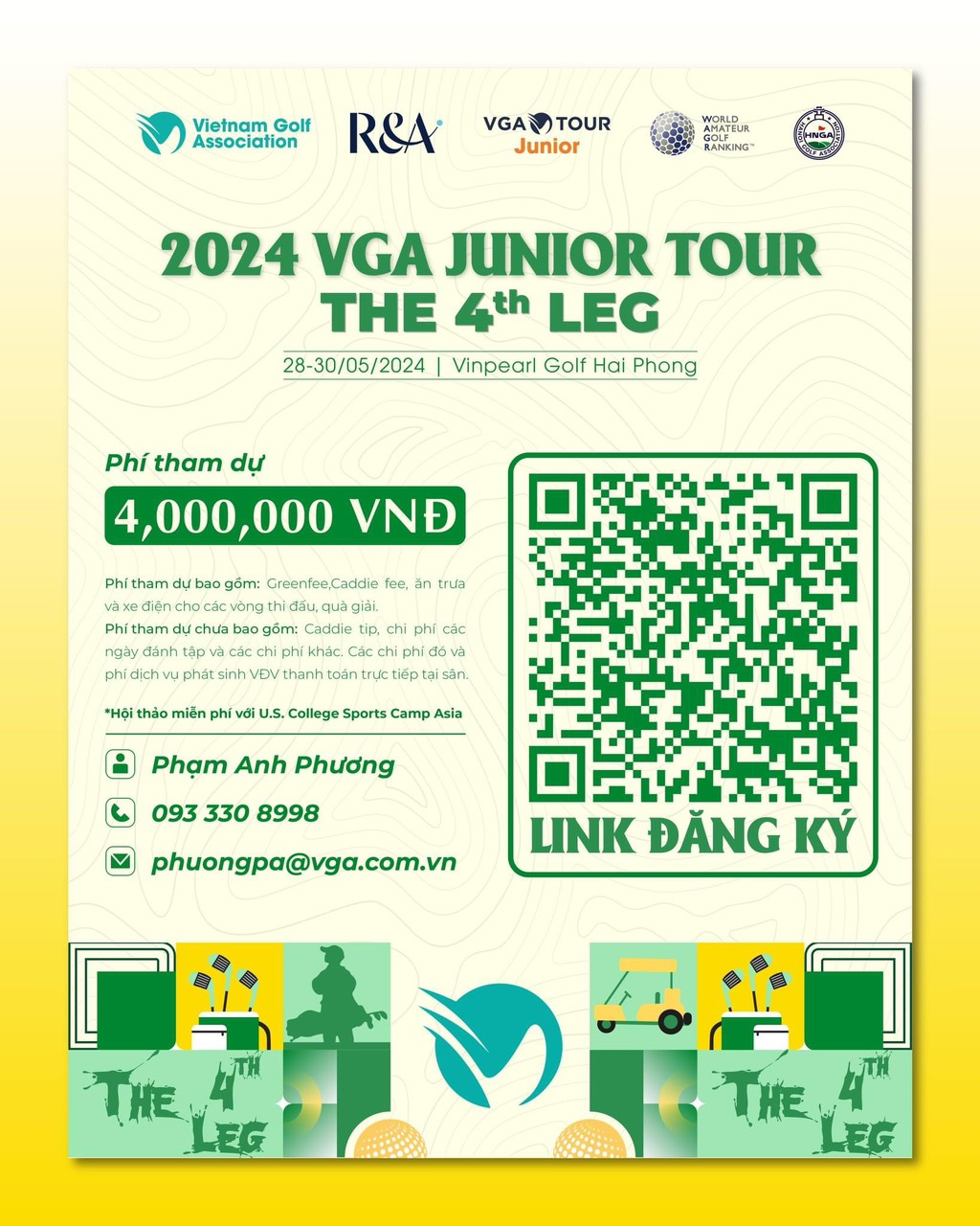 HNGA đồng hành cùng Chặng 4 Junior Tour 2024