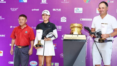 Lê Chúc An đạt Best Amateur, golfer Brazil vô địch Vinpearl DIC Legends Việt Nam