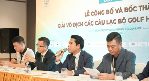Giải VĐ các CLB Golf Hà Nội Mở rộng 2023 lập kỷ lục với 80 CLB tham dự