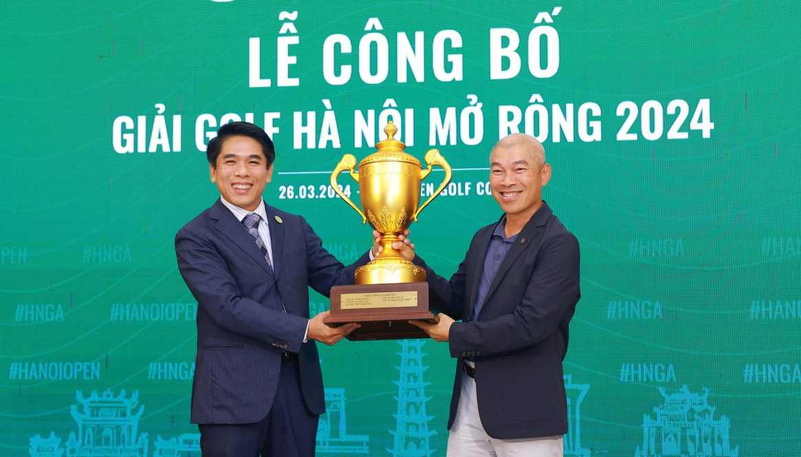 Lịch sử cúp vàng 14 năm tuổi giải Hanoi Open Championship