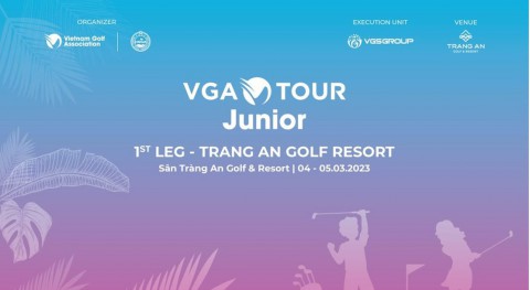 Khởi tranh giải đấu VGA Junior Tour 1st Leg – Trang An Golf Resort