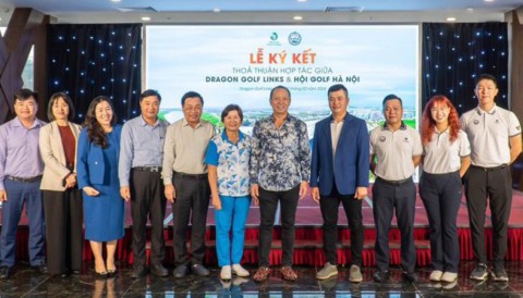 HNGA và sân Dragon Golf Links ký thỏa thuận hợp tác