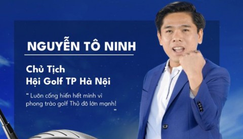 Chủ tịch Hội Golf TP.Hà Nội gửi gắm kỳ vọng qua giải HNGA Leaders Championship