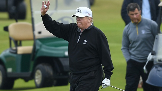 DONALD TRUMP NGƯỜI BIẾN GOLF THÀNH ĐIỂM HẸN CỦA CHÍNH TRỊ VÀ KINH DOANH TOÀN CẦU