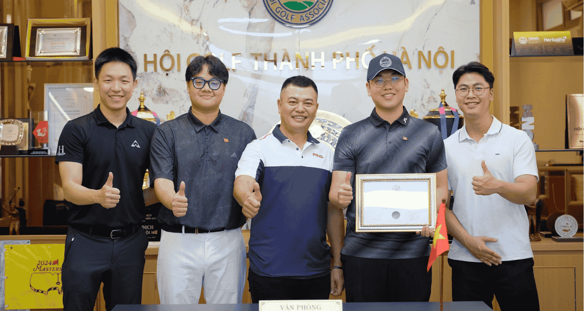 CÂU LẠC BỘ AUSTRALIA VIETNAMESE GOLF CHÍNH THỨC GIA NHẬP HỘI GOLF TP. HÀ NỘI: CẦU NỐI GOLF VIỆT ÚC THÊM BỀN CHẶT