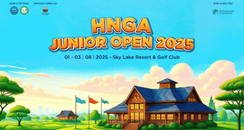 HNGA JUNIOR OPEN 2025 THÚC ĐẨY PHÁT TRIỂN PHONG TRÀO GOLF TRẺ TẠI VIỆT NAM